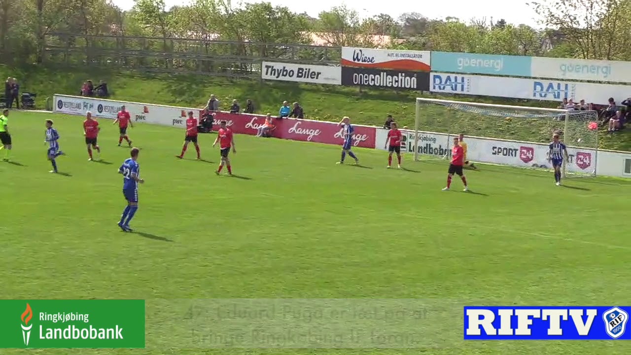 Ringk&oslash;bing IF 1 - 2 Brabrand IF (28. april 2019)