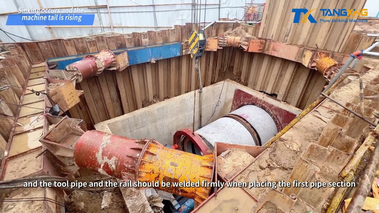 Emergency Countermeasures for Pipe Jacking Construction