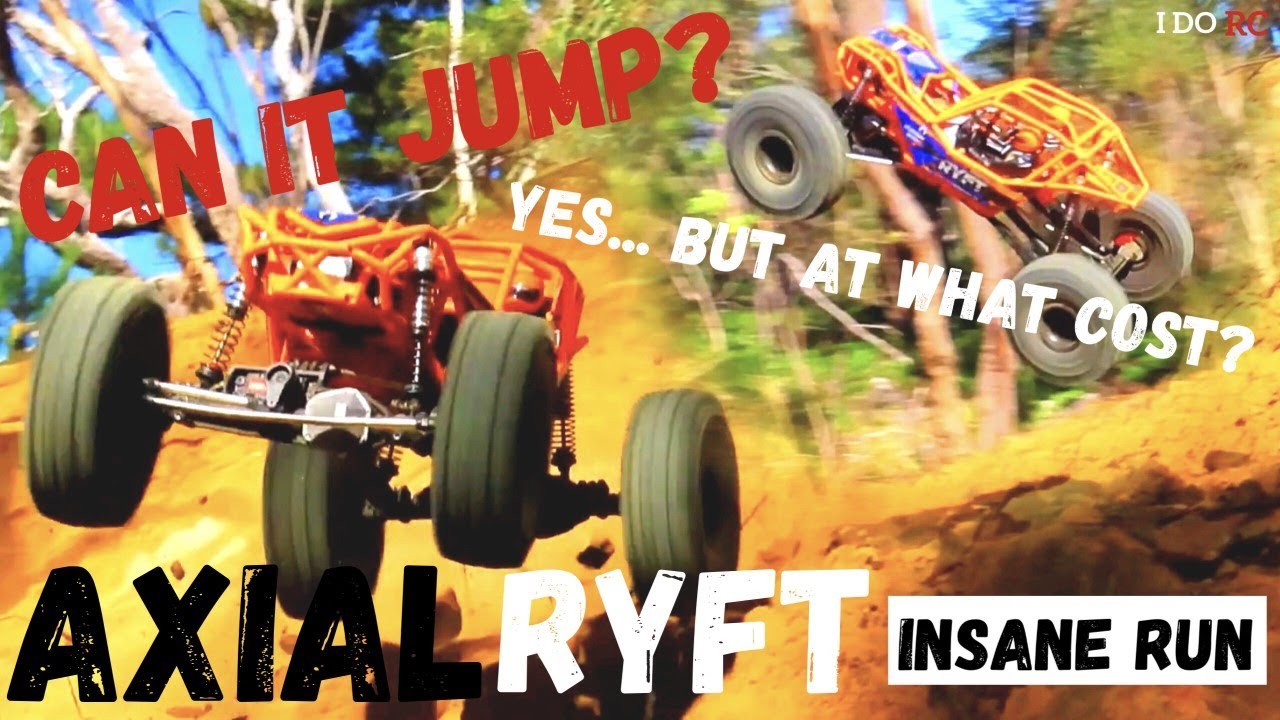 AXIAL RYFT RBX10 Vs Jump 'Fast' First Run 2021| Rock Bouncer | Rc Rally | Rbx10 | (@IDORC )