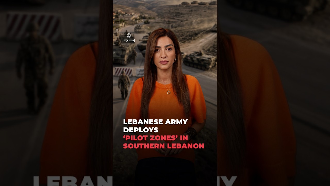 Lebanese army deploys in &lsquo;pilot zones&rsquo; under US-backed plan
