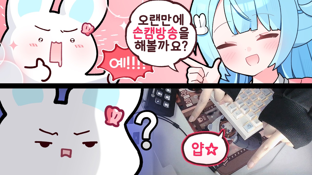 뭔가 조금 이상한 손캠