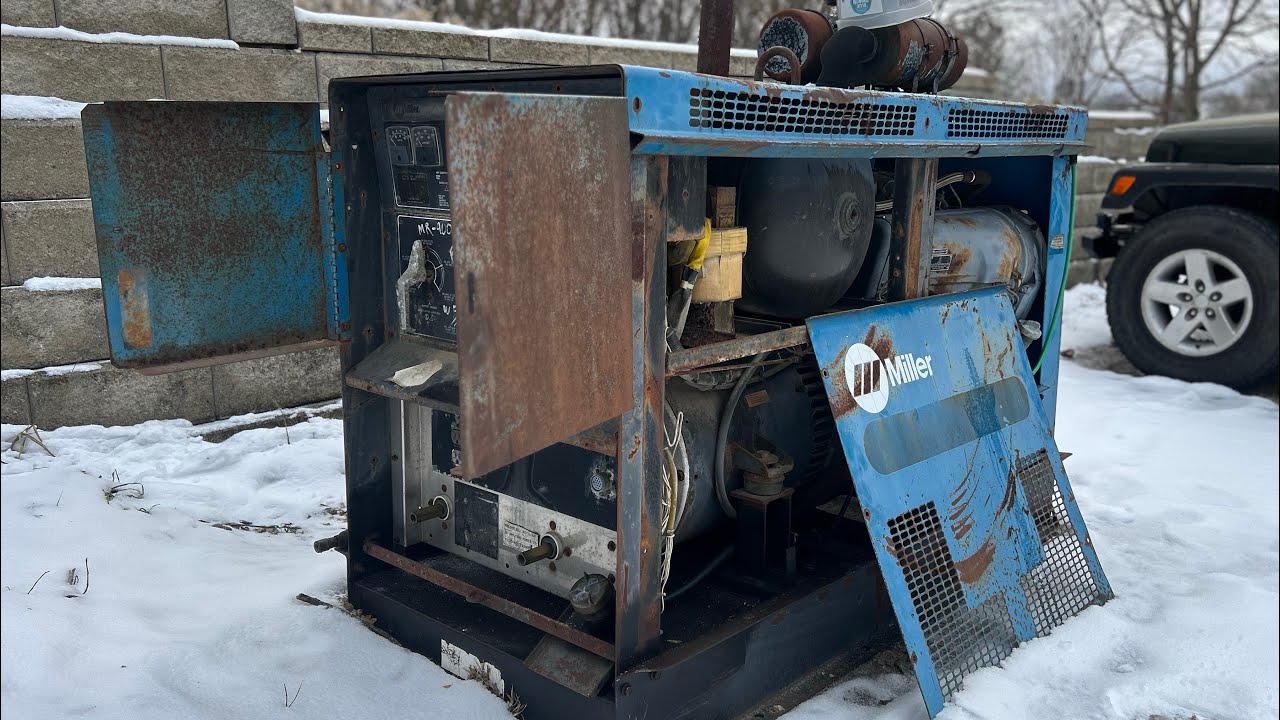 $600 Miller Air Pak 400 Revival | Can This Massive Welder Be Saved?