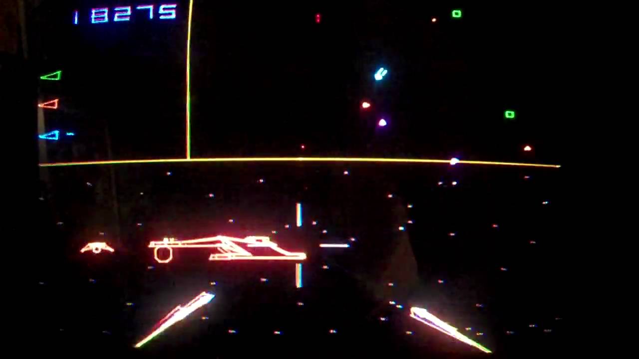 Sega Star Trek vector arcade game
