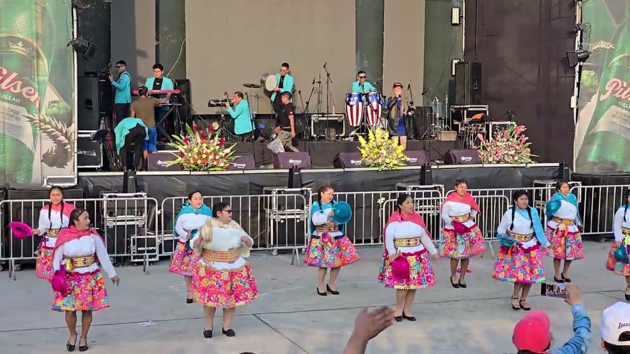 BAILE VECINOS ROSAL DE SANTA ANITA 2025 FIESTA SANTA ROSITA 