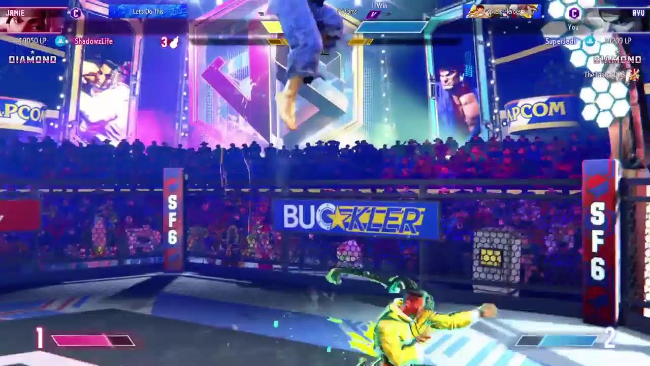 #StreetFighter6 Ryu Rank Gameplay Road To Master