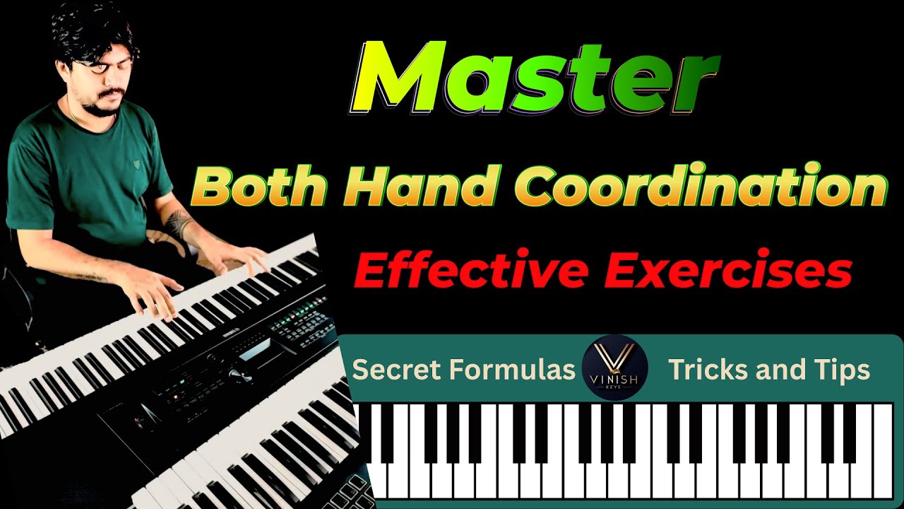 Master Both Hand Coordination on Piano || Simple & Effective Exercises for Beginners