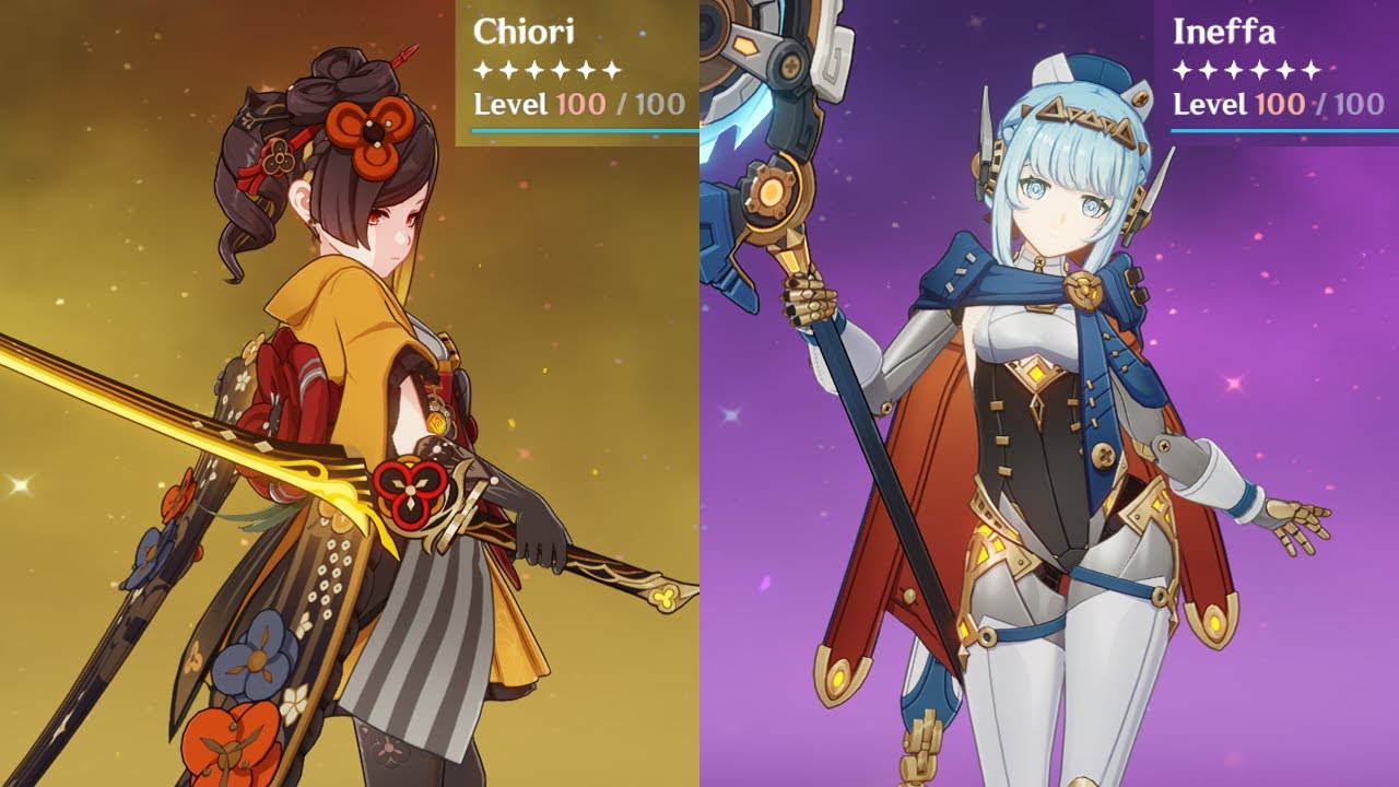 Level 100 C6 Chiori & Level 100 C6 Ineffa | Spiral Abyss Floor 12 | Genshin Impact 6.3 (Luna IV)
