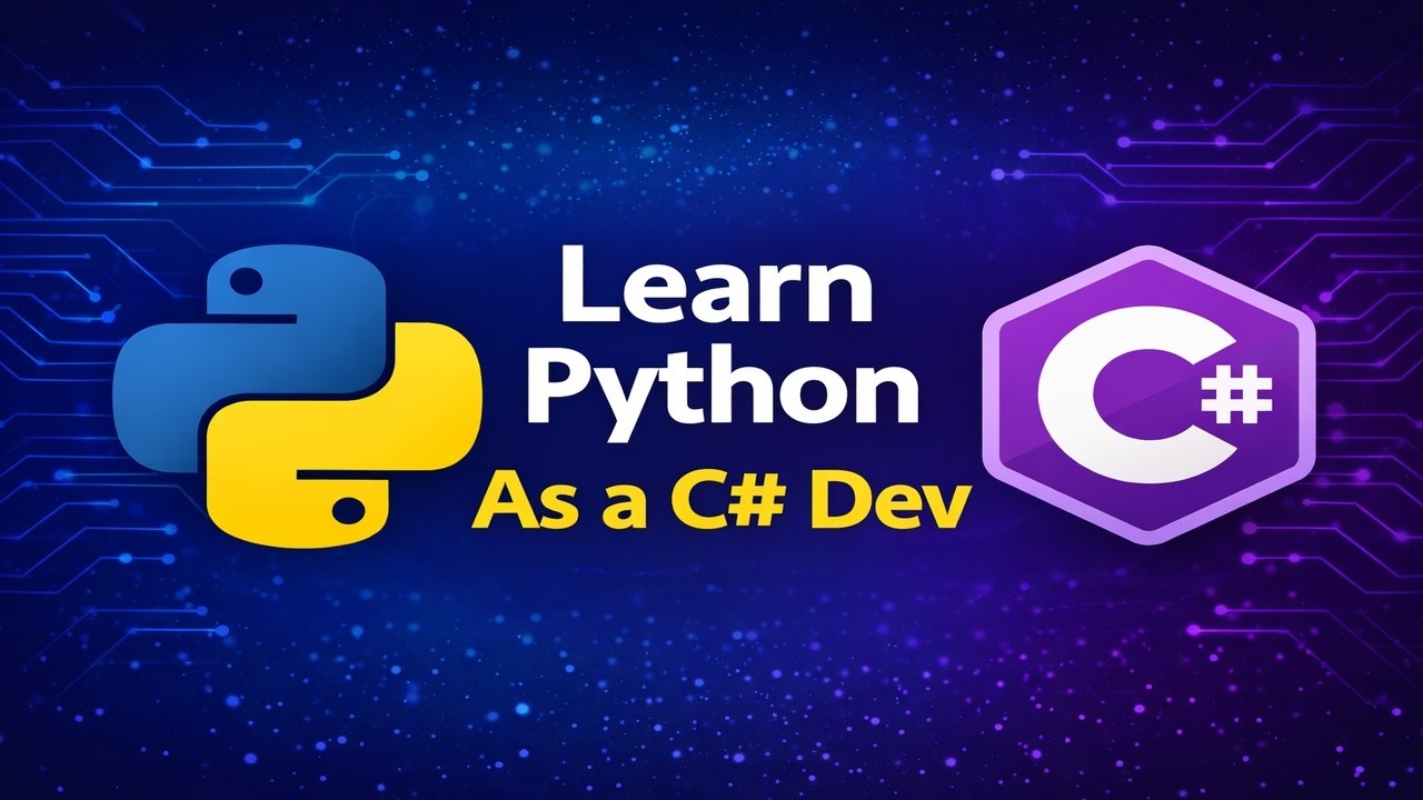 Python for C# Developers – Learn the Language in One Continuous Video