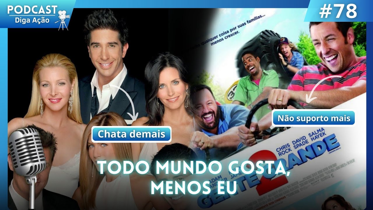 Filmes e séries que TODO MUNDO GOSTA, menos EU | PDA #78 