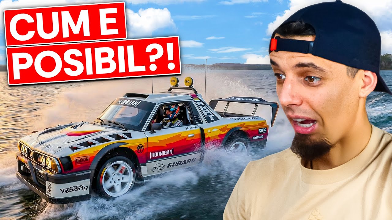 A MERS CU MASINA PE APA LA 200 KM/h !! (Cel Mai Tare Cascador Din Lume)