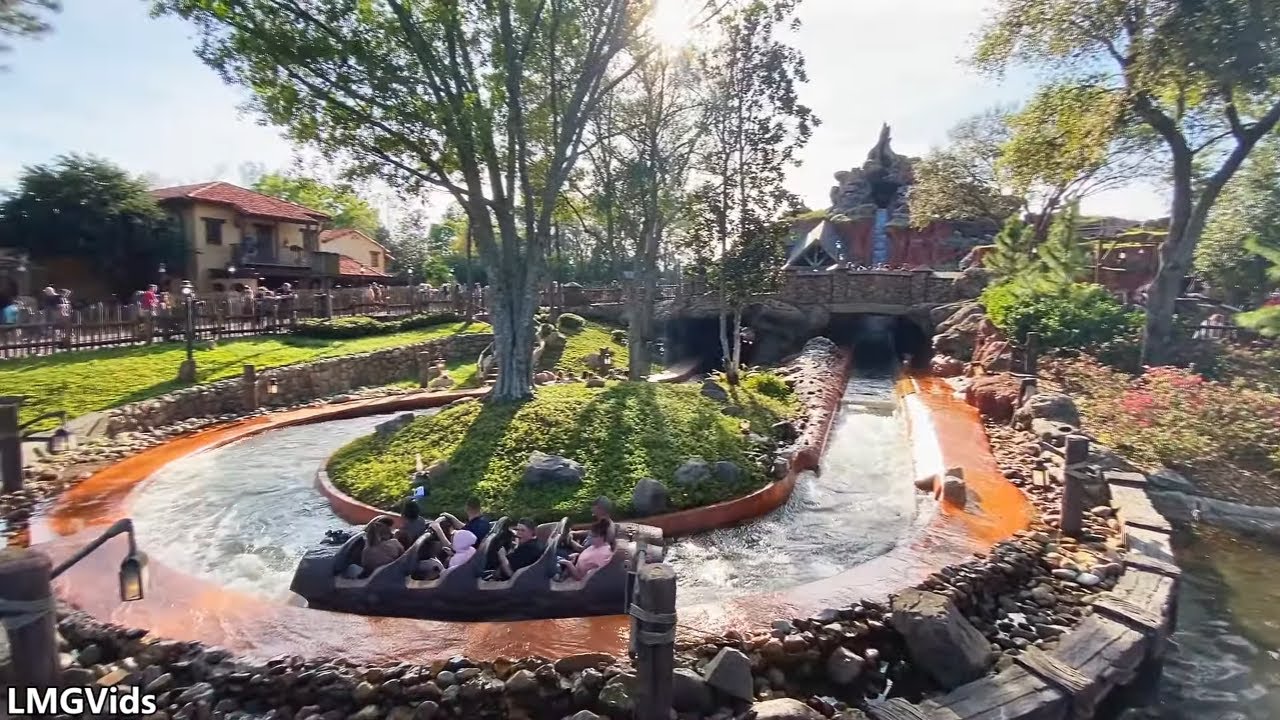[2020] Splash Mountain Log Ride - TRUE LIGHTING: Magic Kingdom, Walt Disney World Florida | Full POV