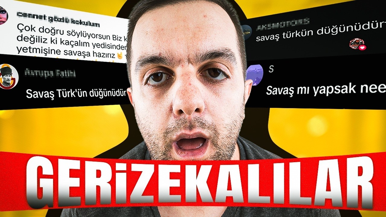 SİZ GERÇEKTEN GERİZEKALISINIZ
