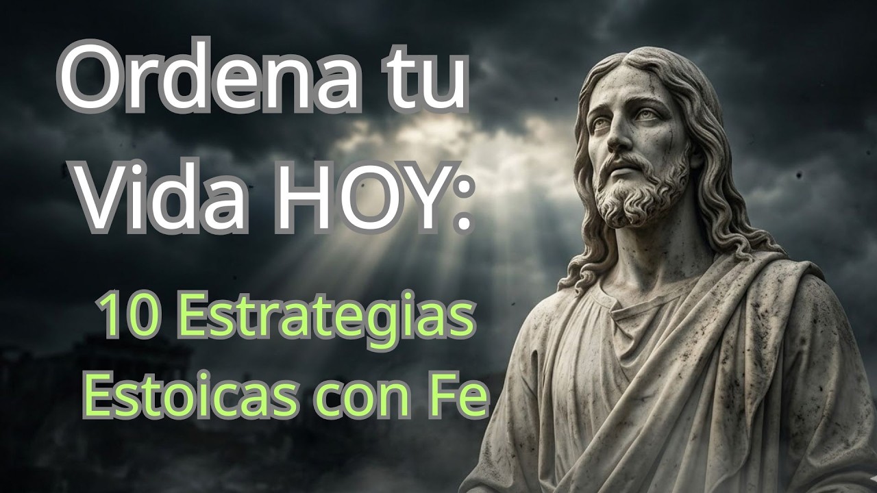 Ordena tu Vida HOY: 10 Estrategias Estoicas con Fe
