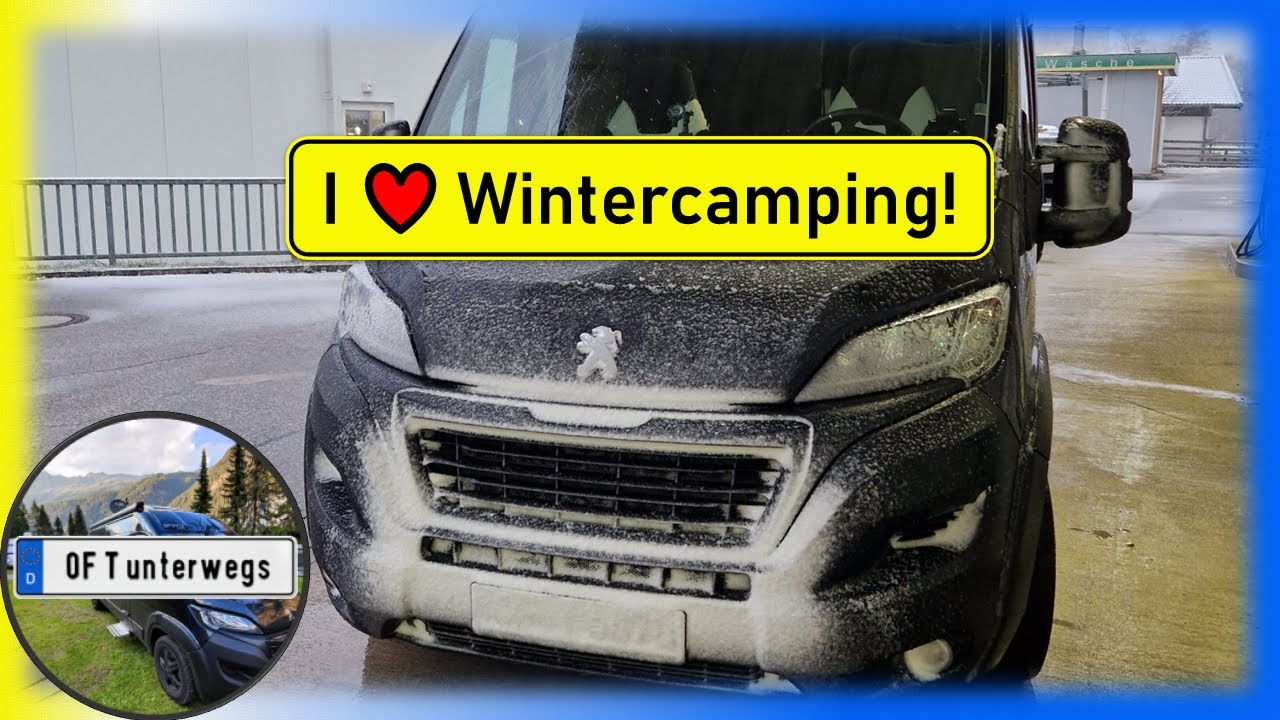 ☃️Wintercamping⛺️ im Kastenwagen🚍 Wohnmobil!? - einfach herrlich!😍