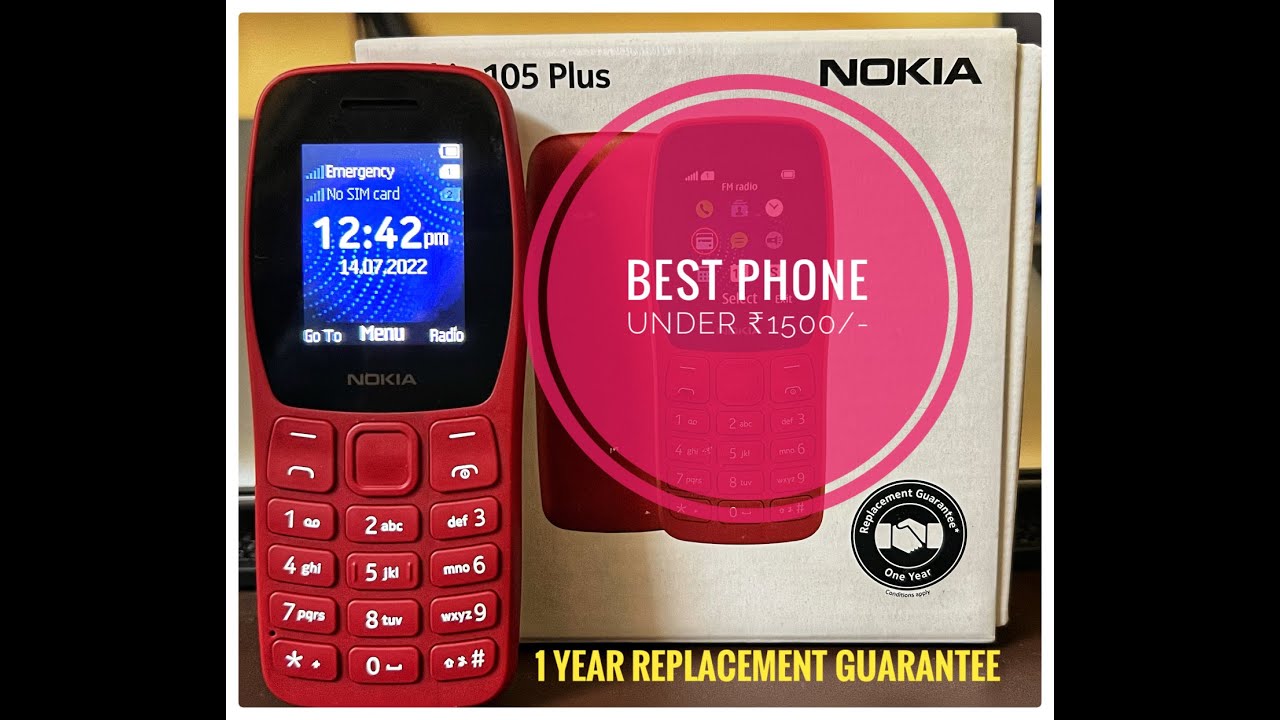 Nokia 105 Plus | Under 1500 | Daily Use | Backup Phone | Good Battery Life | Unboxing | Features
