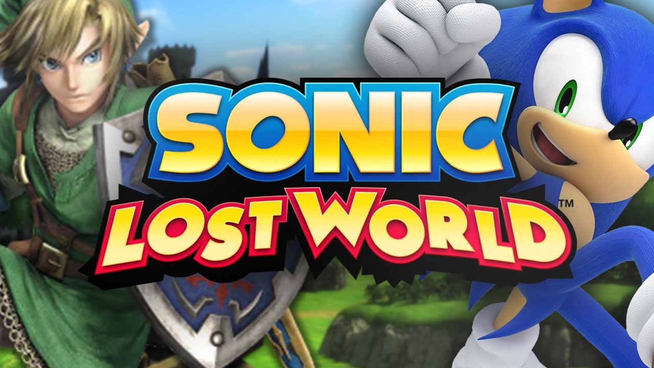 Sonic Lost World (Wii U) - The Legend of Zelda Zone (4K/60FPS)