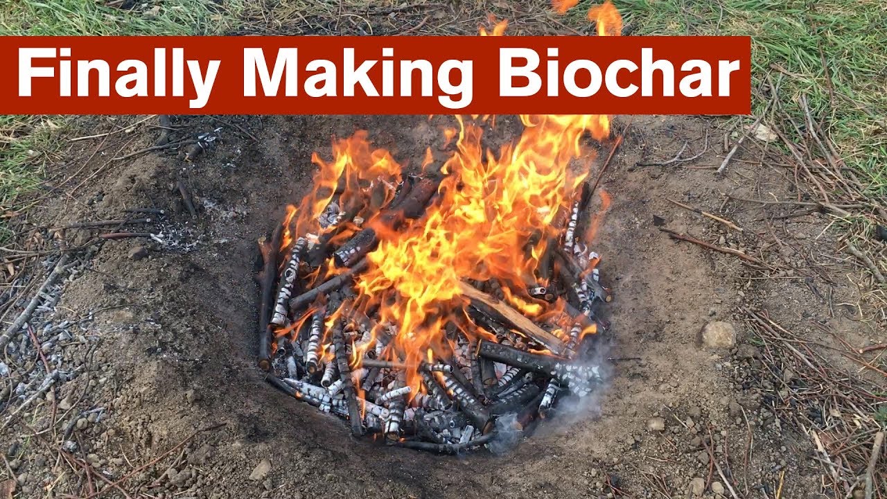 Finally Making Biochar
