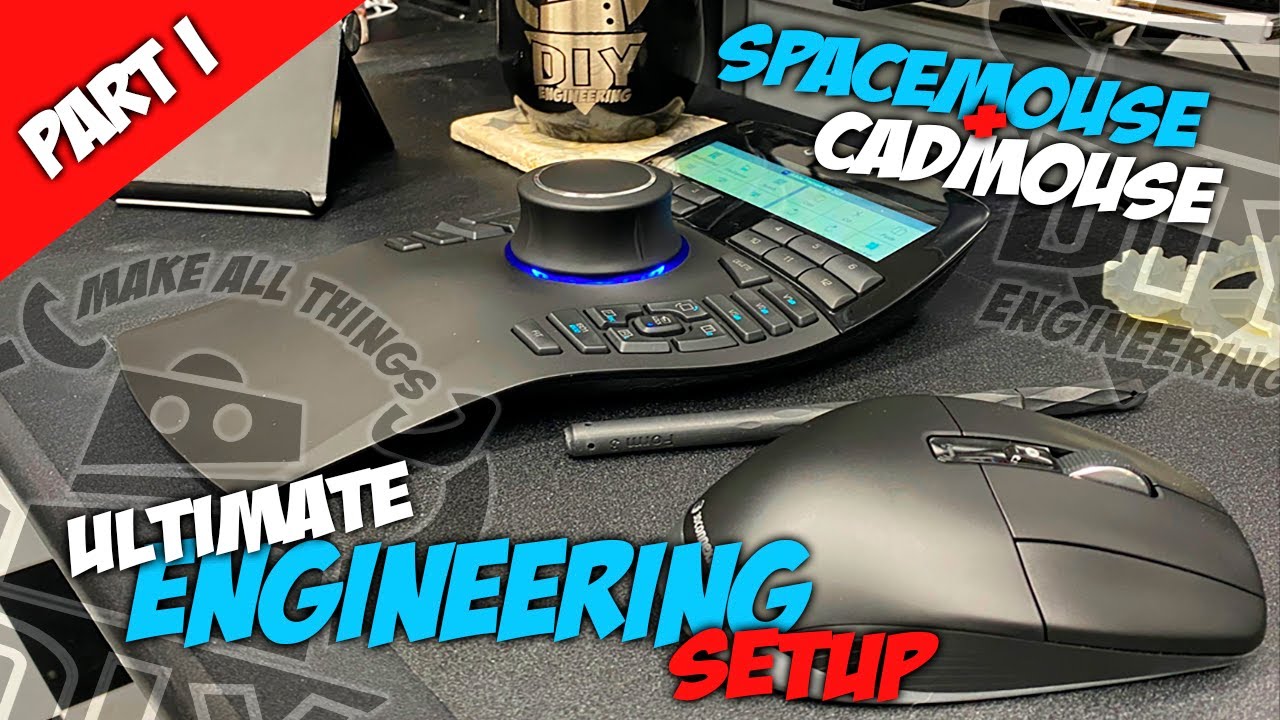 Лучшие инженерные компьютерные мыши. Часть 1: 3Dconnexion SpaceMouse + CadMouse!