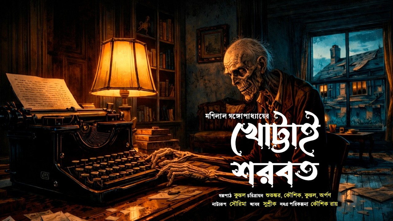খোট্টাই সরবত (মজাদার ভয়ের গল্প) | মণিলাল গঙ্গোপাধ্যায় | Horror Comedy | Bengali Audio Story