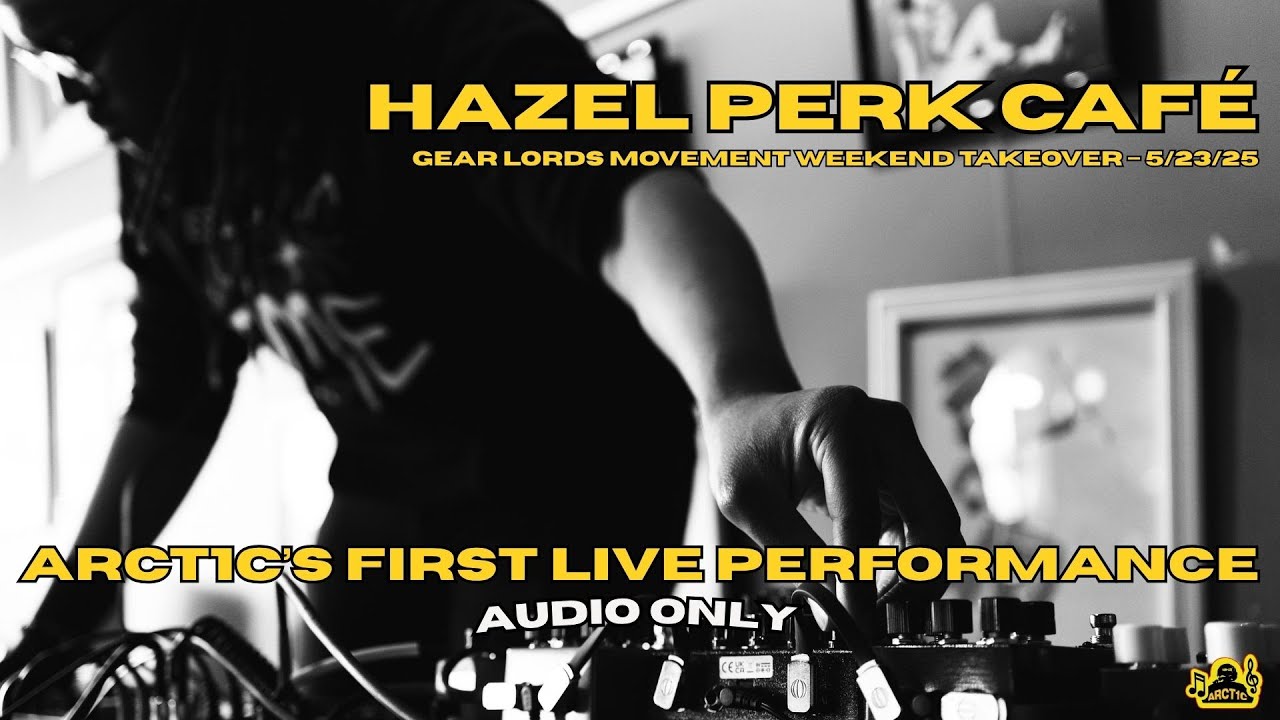 My FIRST Performance - Arct1c at Hazel Perk Café 5/23/25 (Audio Only)