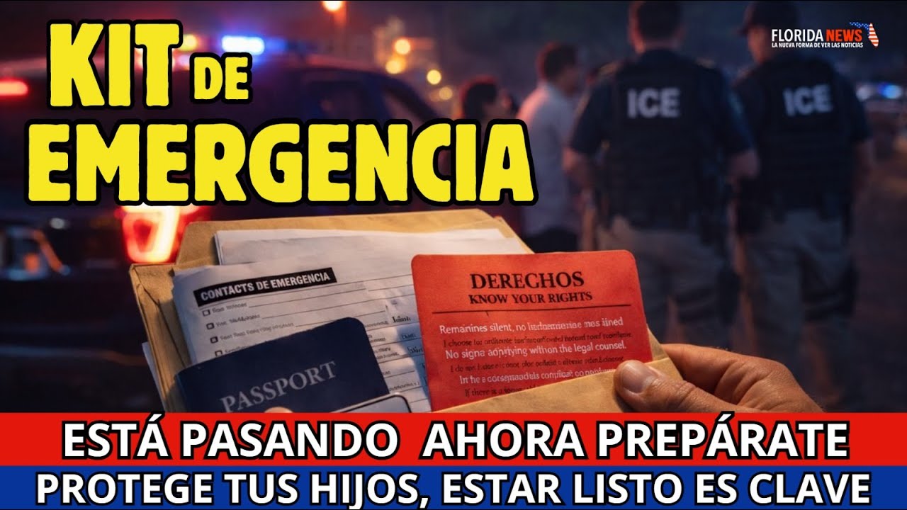 ⚠️ INMIGRACIÓN Florida: Evita la DEPORTACIÓN con el KIT DE EMERGENCIA 🛑 ¡No pierdas a tus HIJOS!