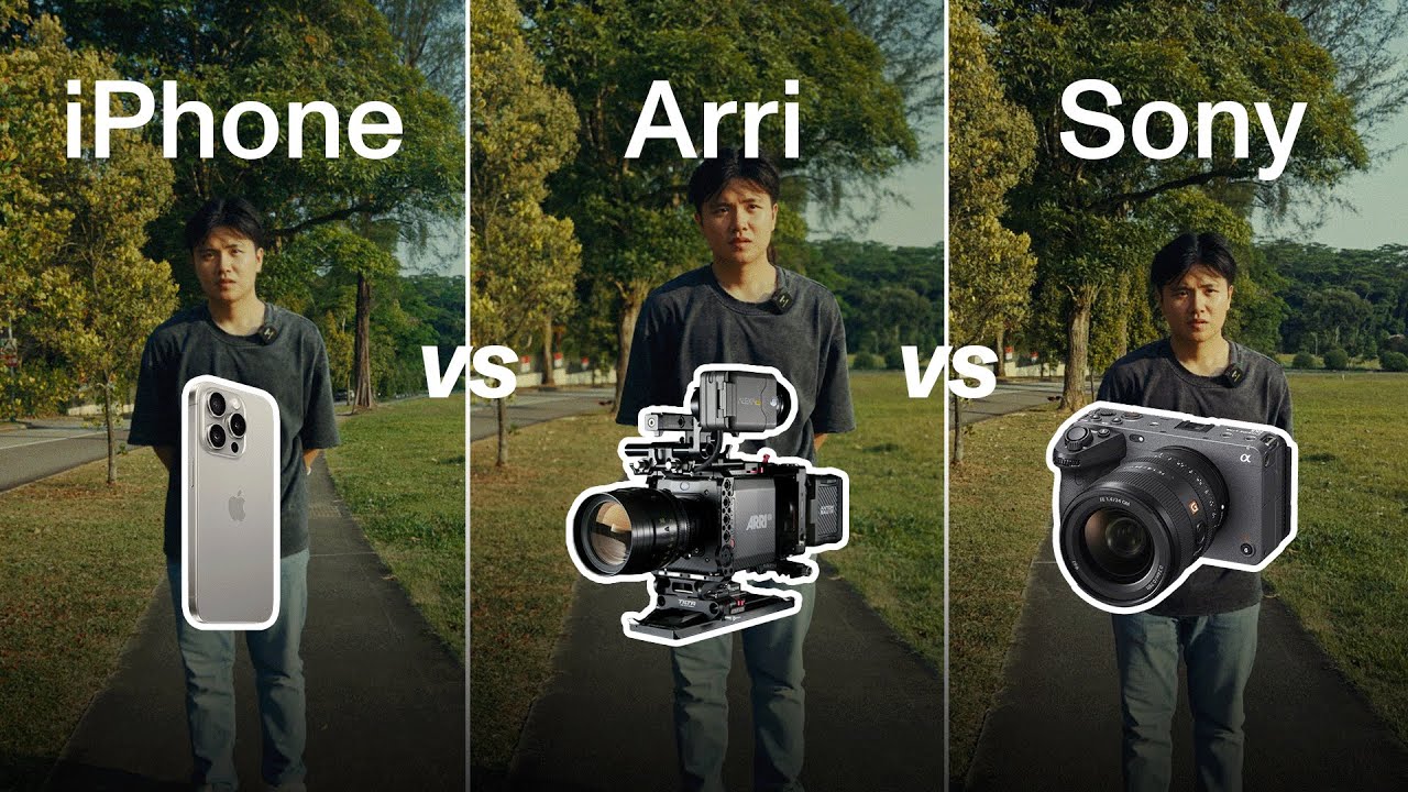 Sony FX3 vs Arri Alexa Mini vs iPhone 15 Pro Max | Camera Showdown