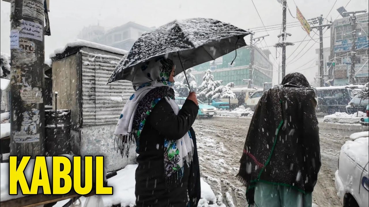 Afghanistan 4K – Walking Through Kabul’s First Snow❄️ 2026 [FULL TOUR]