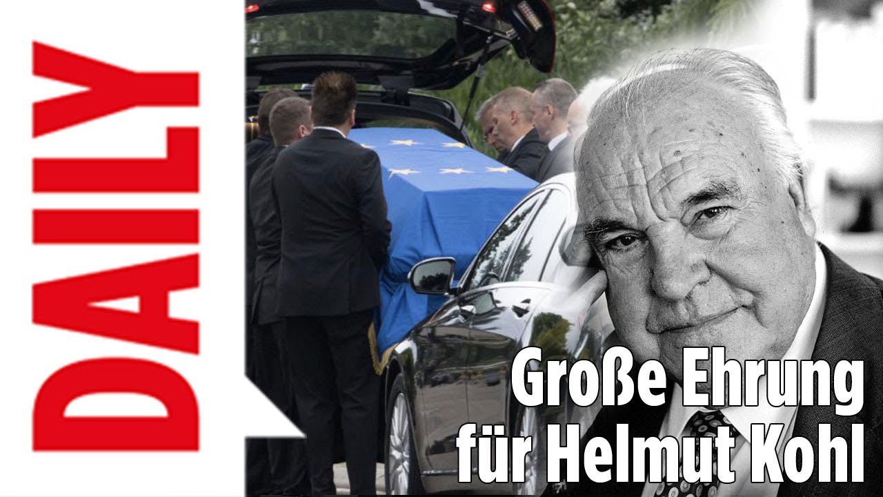 Erster EU-Staatsakt - Gro&szlig;e Ehrung f&uuml;r Helmut Kohl - BILD Daily Spezial live 01.07.17