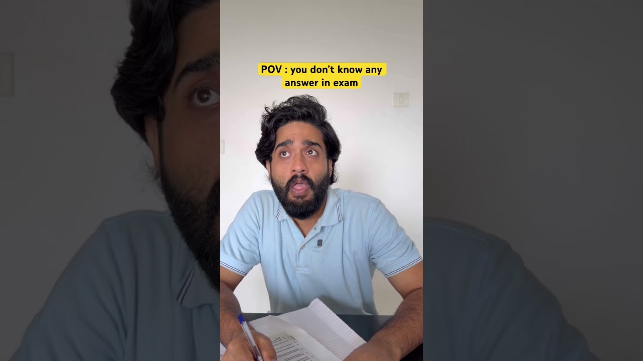 Board exam ❌ Bored exam ✅ #comedy #exam #relatable #shorts #gokulraj