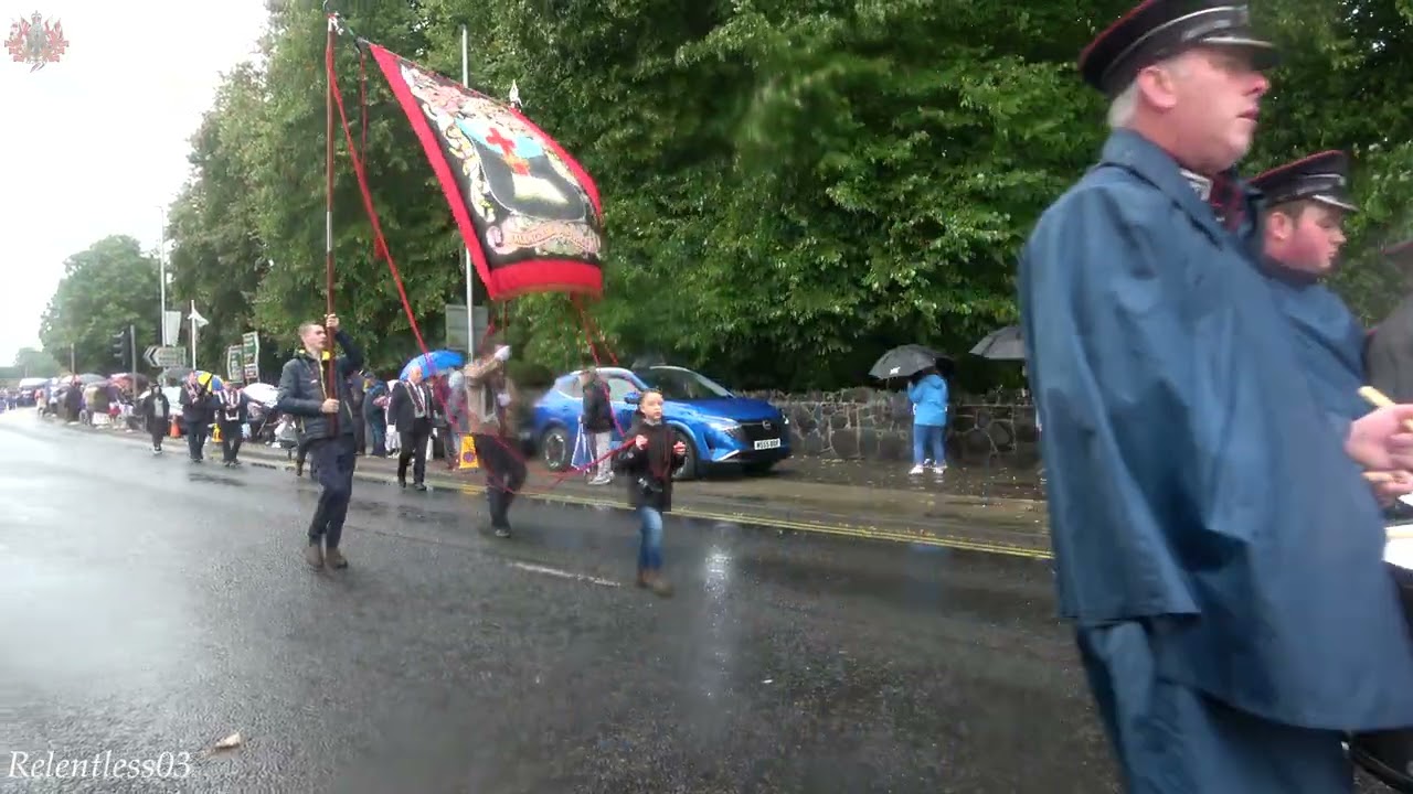 Aughafatten Accordion Band (No.1) @ Co. Antrim Black Saturday ~ Antrim ~ 30/08/25 (4K)