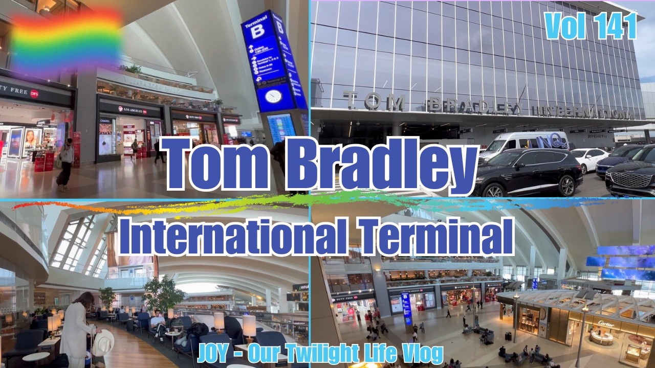 Vol141 - Japan Trip | Tom Bradley International Terminal at LAX 💓