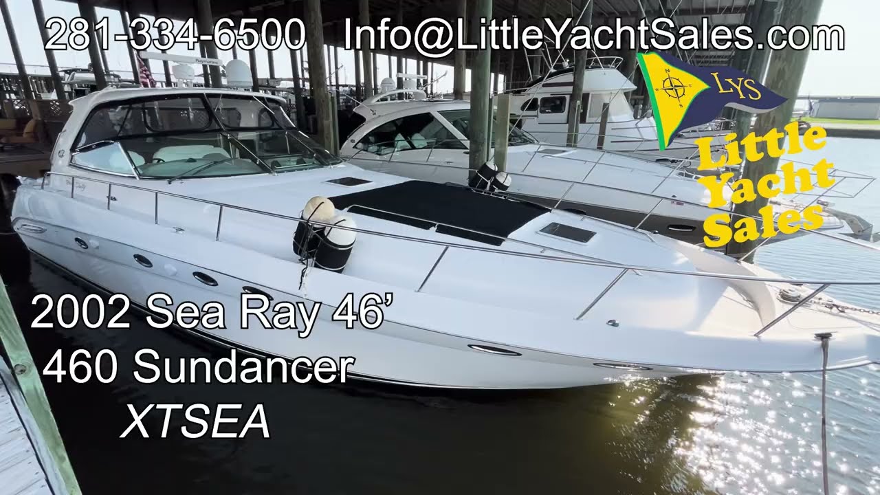 [2002 Sea Ray 460 BOAT TOUR] - Little Yacht Sales