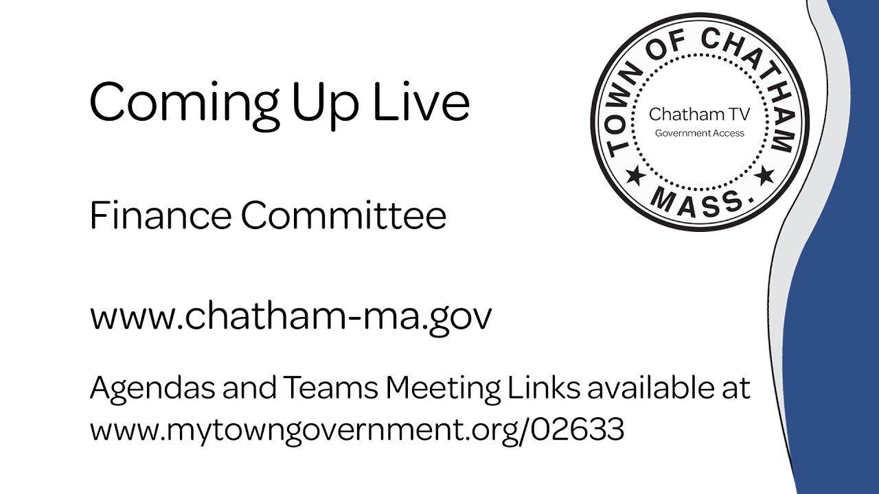 Town of Chatham | Finance Committee | March 10, 2026