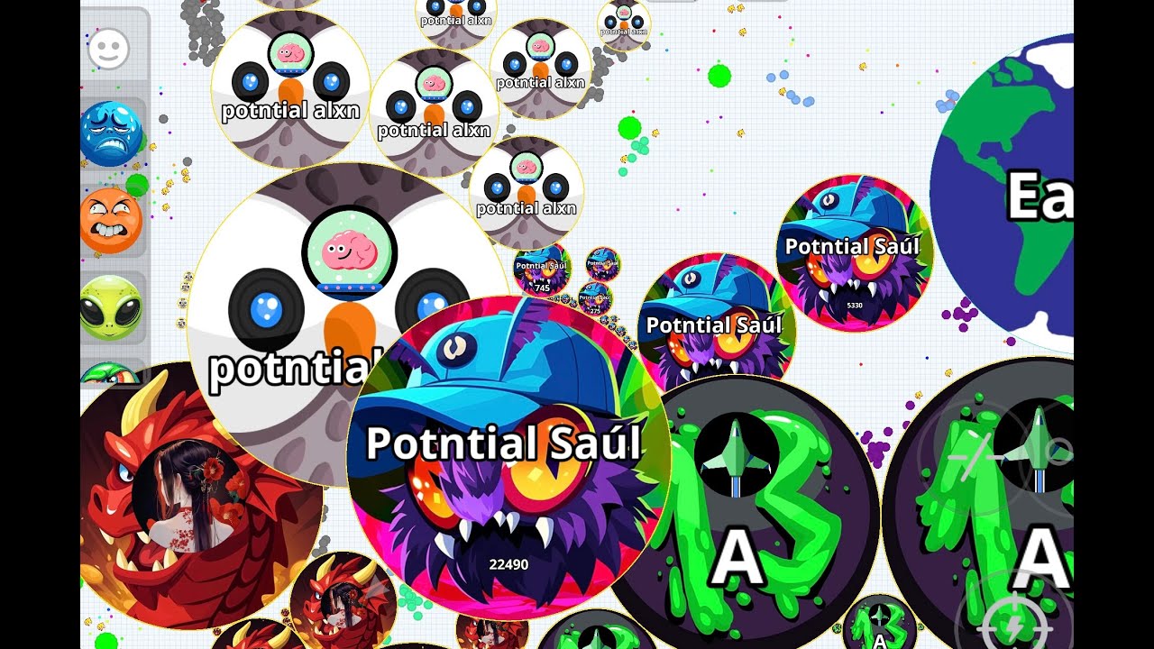 Agar.io Live Potential Saul