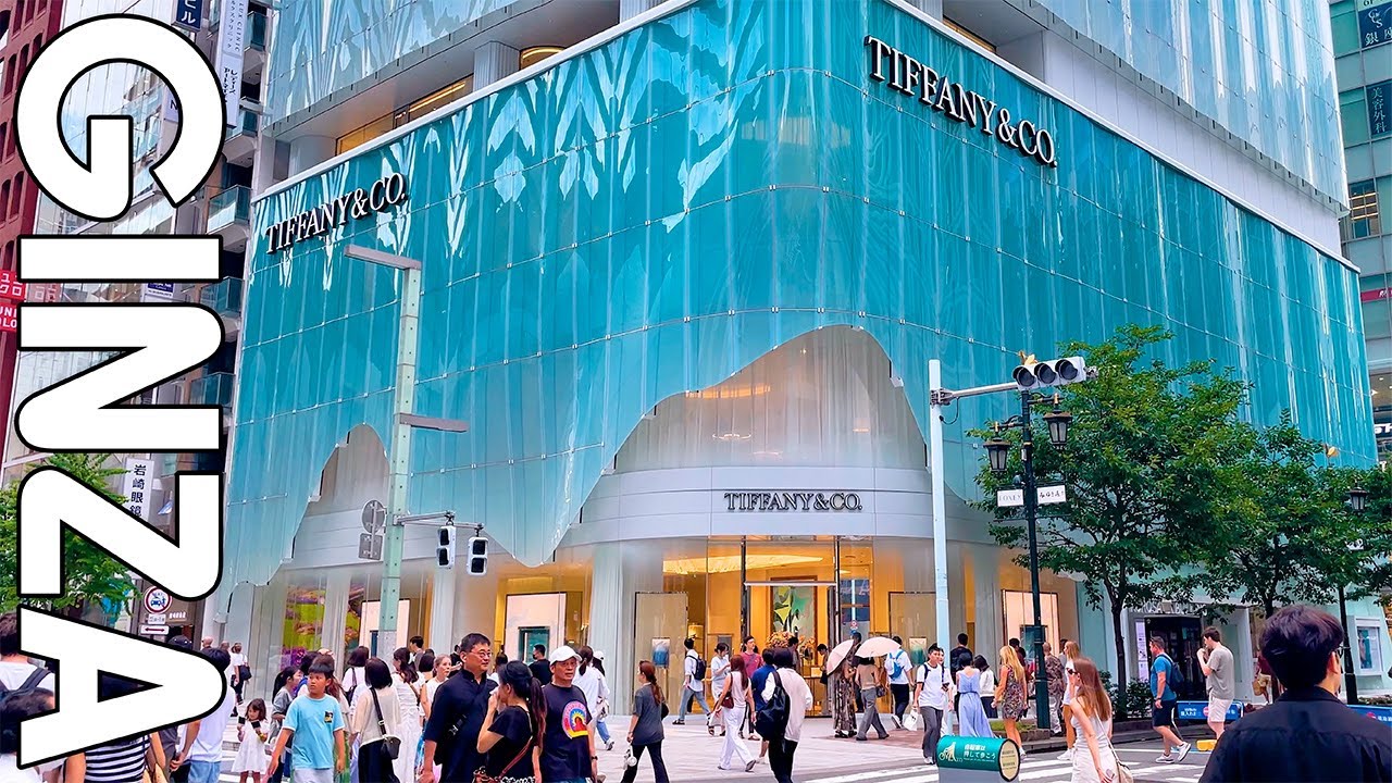 【銀座】活気あふれる夏の銀座を歩きましょう！｜Tokyo Walking Tour｜Japan,Relax,Travel