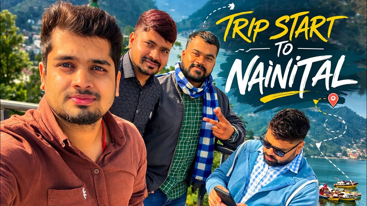 Trip Start to nainital uttrakhand #travel #teamindia #vlog #funny #entertainment #like #food #share 