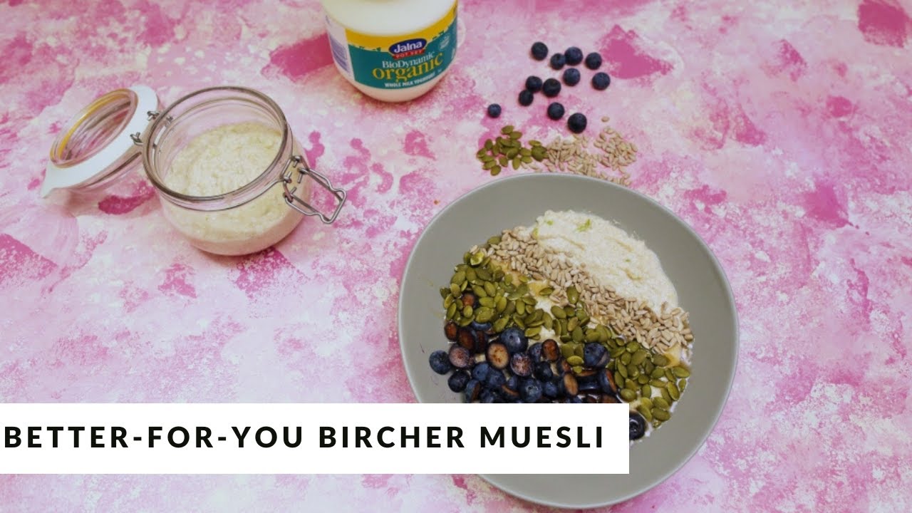 Better-for-you Bircher Muesli by Elena Duggan