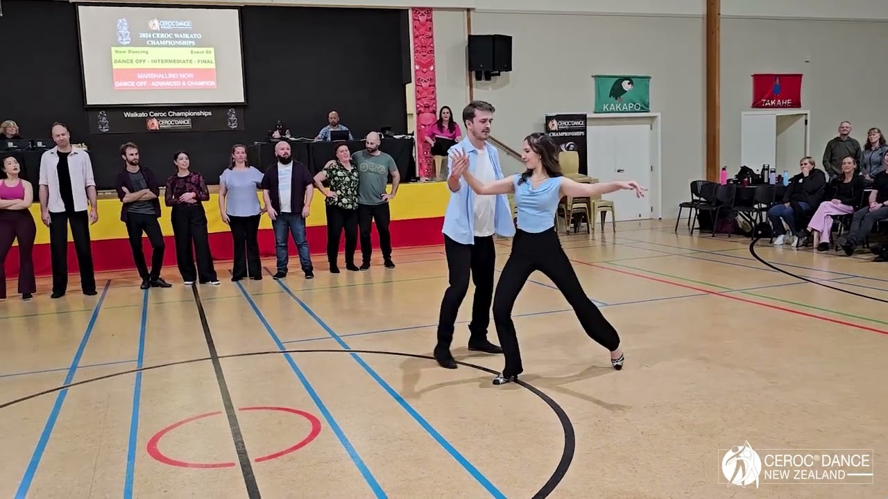 Dance Off Newcomer / Intermediate Final  - Ceroc Waikato Championships 2024