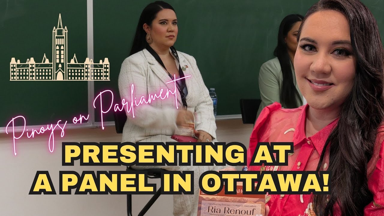 I SPOKE AT A PANEL ON PARLIAMENT HILL IN OTTAWA! | Ria Renouf