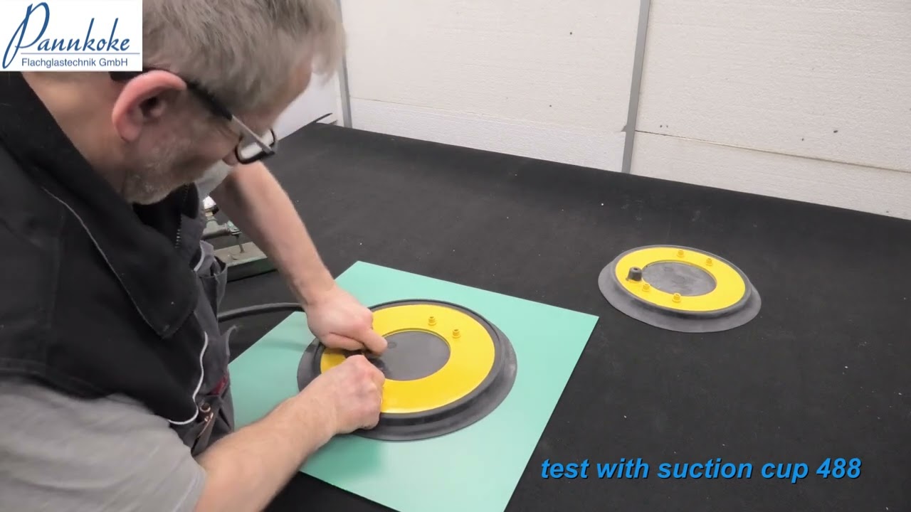 Can the suction cup be used for 3 mm glass?