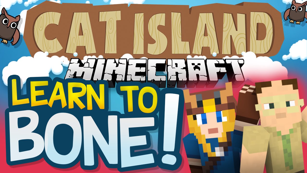 Minecraft: Cat Island #5 - Learn to Bone!