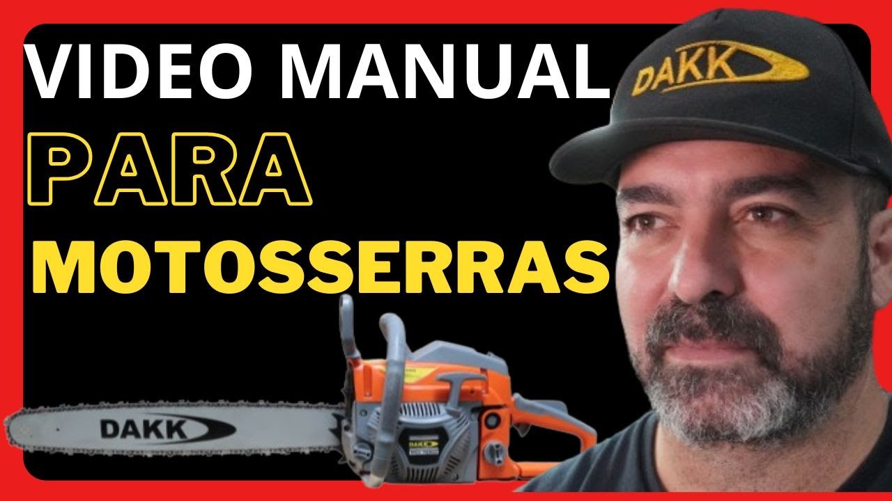 CURSO - COMO AUMENTAR A VIDA DA MOTOSSERRA - O QUE NÃO FAZER AO RECEBER A SUA MÁQUINA