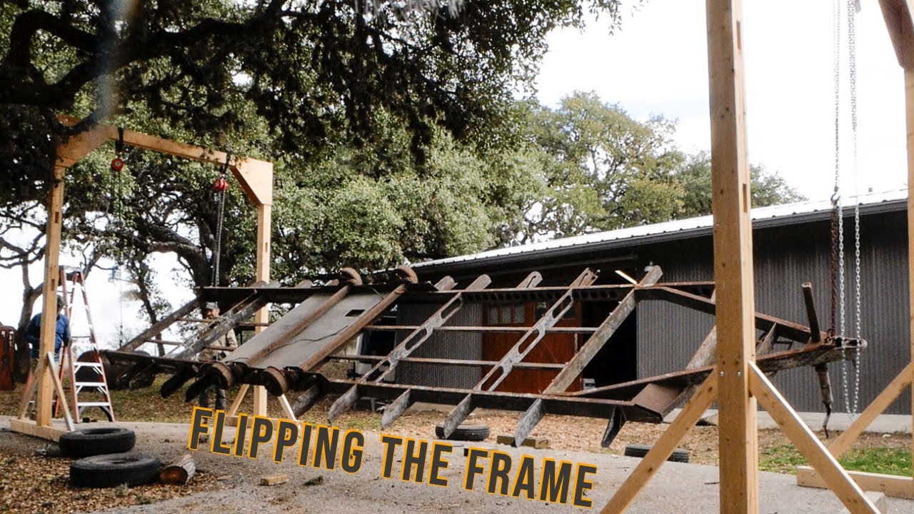 Cleaning Frame/Removing Axles (Airstream Argosy Ep. 4)