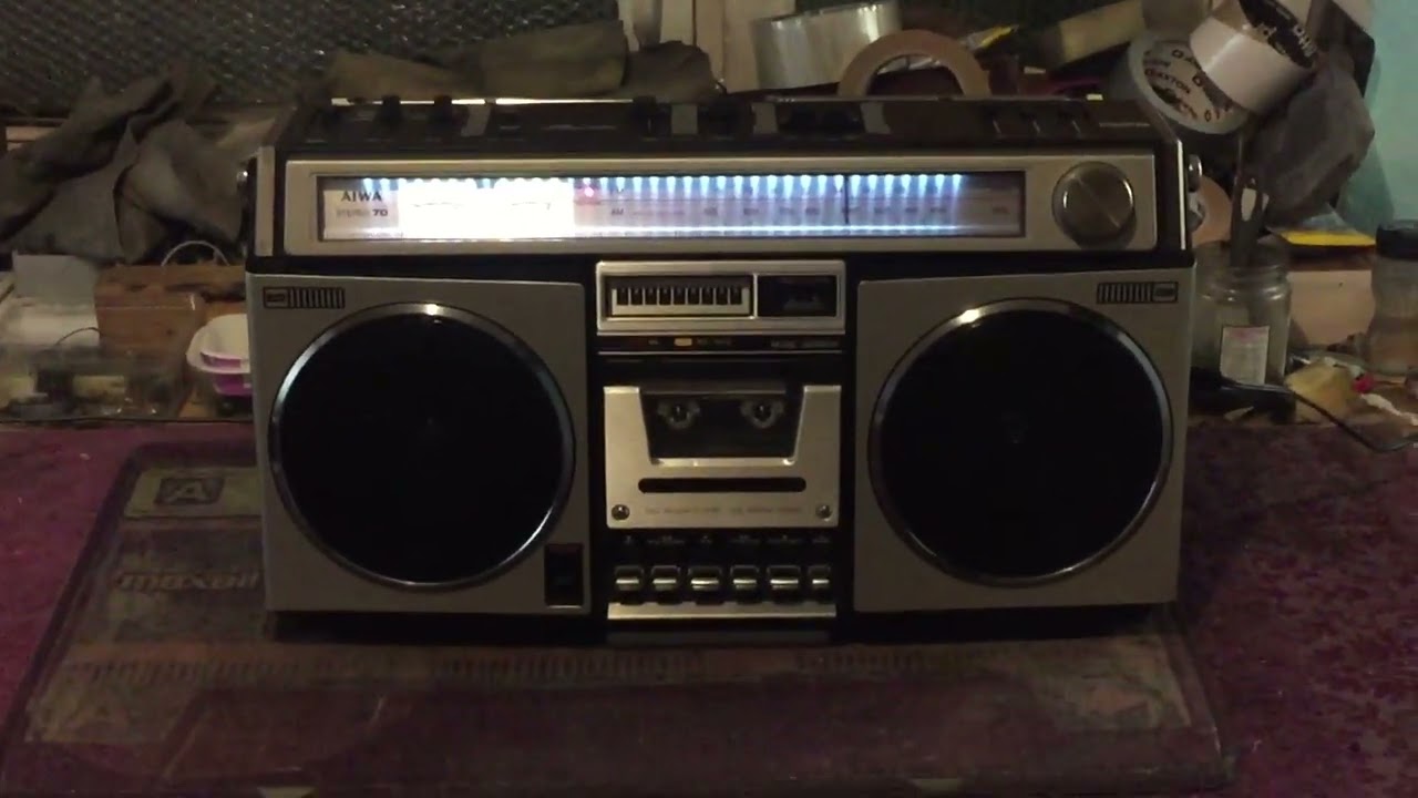 AIWA CS-70 . Оч редкий. Обслуживание .Апгрейд звука . Проверка звучания и работы лпм