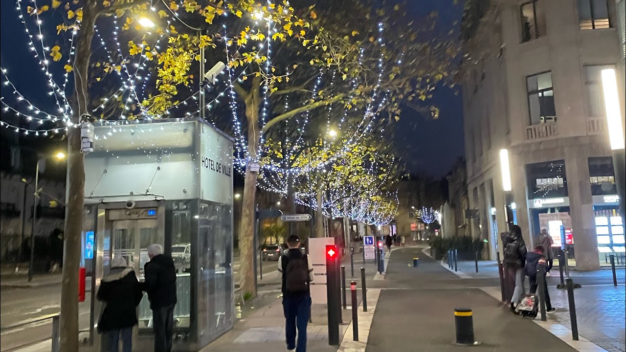 Evening Walk in Chartres, France 4k