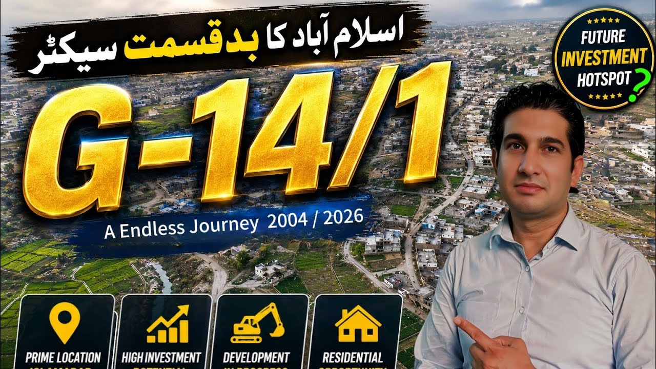 Sector G-14/1 Islamabad Latest Development Update 2026 | Ground Report | Housing News