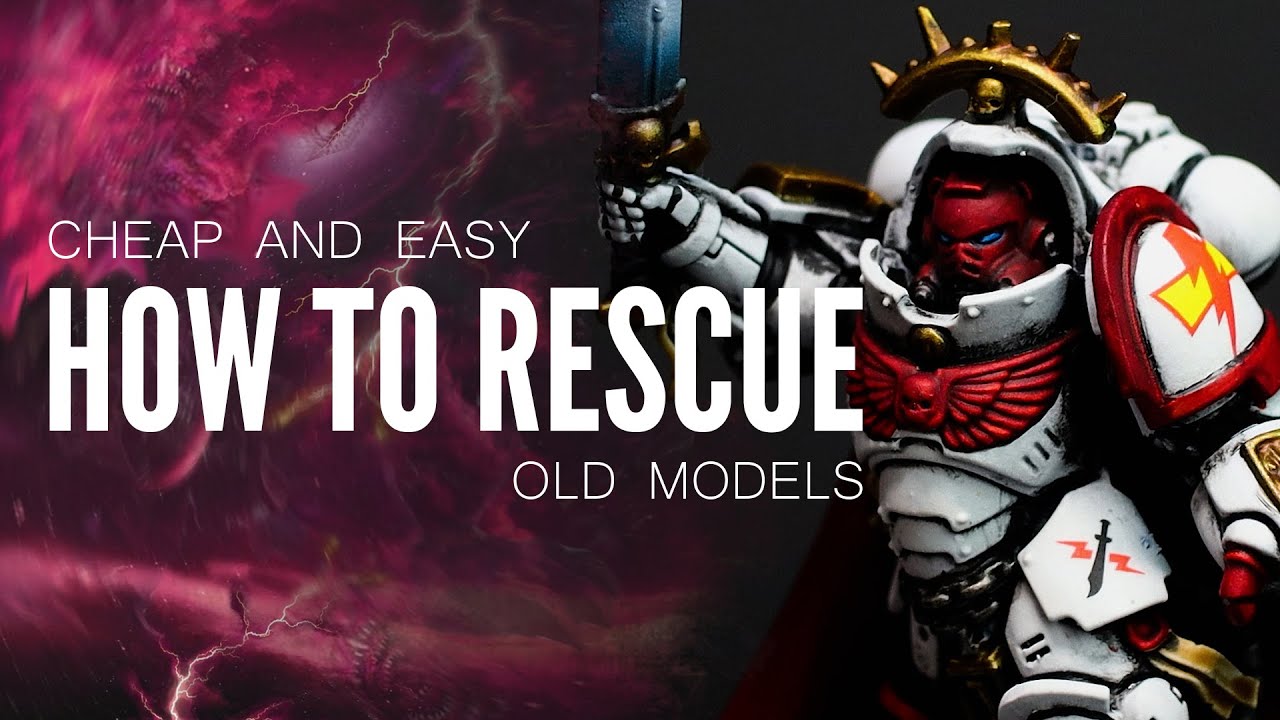 Save Big on Warhammer 40K: Buying & Repainting Second-Hand Models with Simple Green