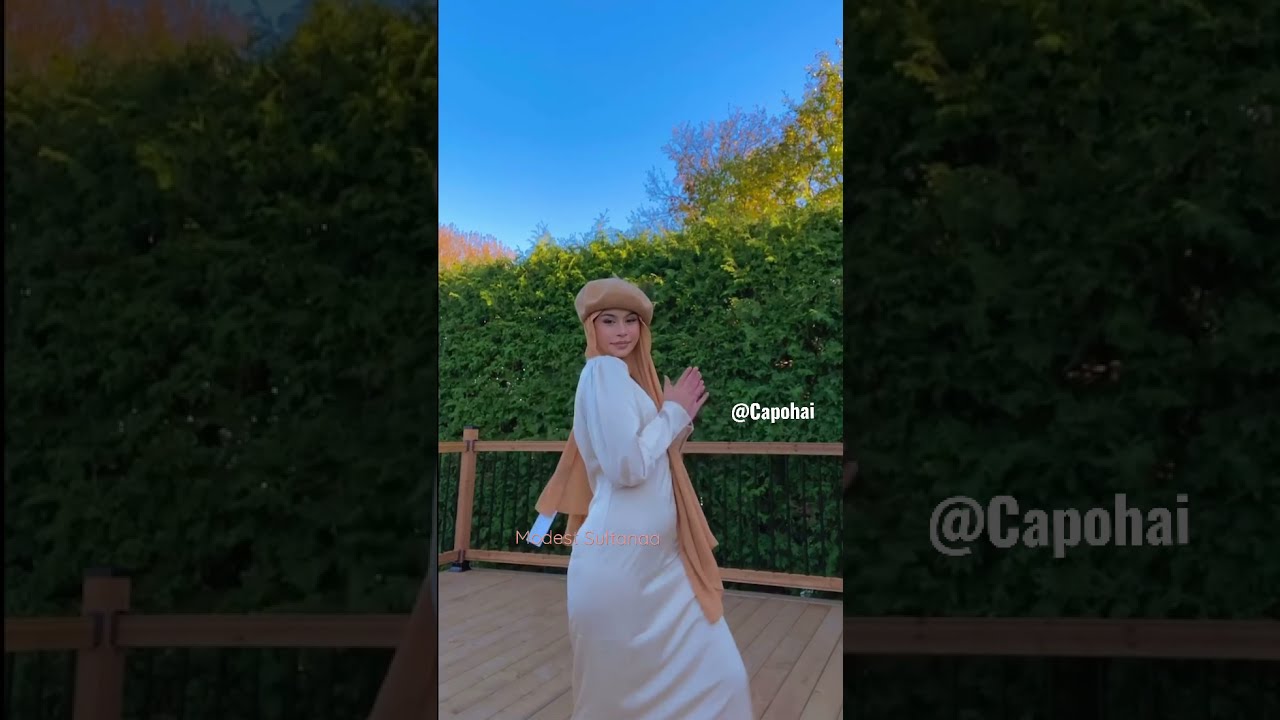 @Capohai TikTok ✨#muslimtiktok #tiktokhijab #hijabinspiration #hijabi #hijaboutfit #hijabiz #hijaber