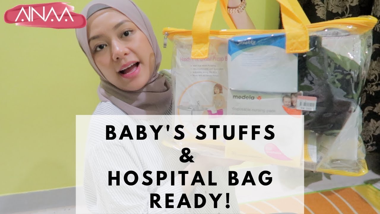 Baby's Stuffs & Hospital Bag ready!