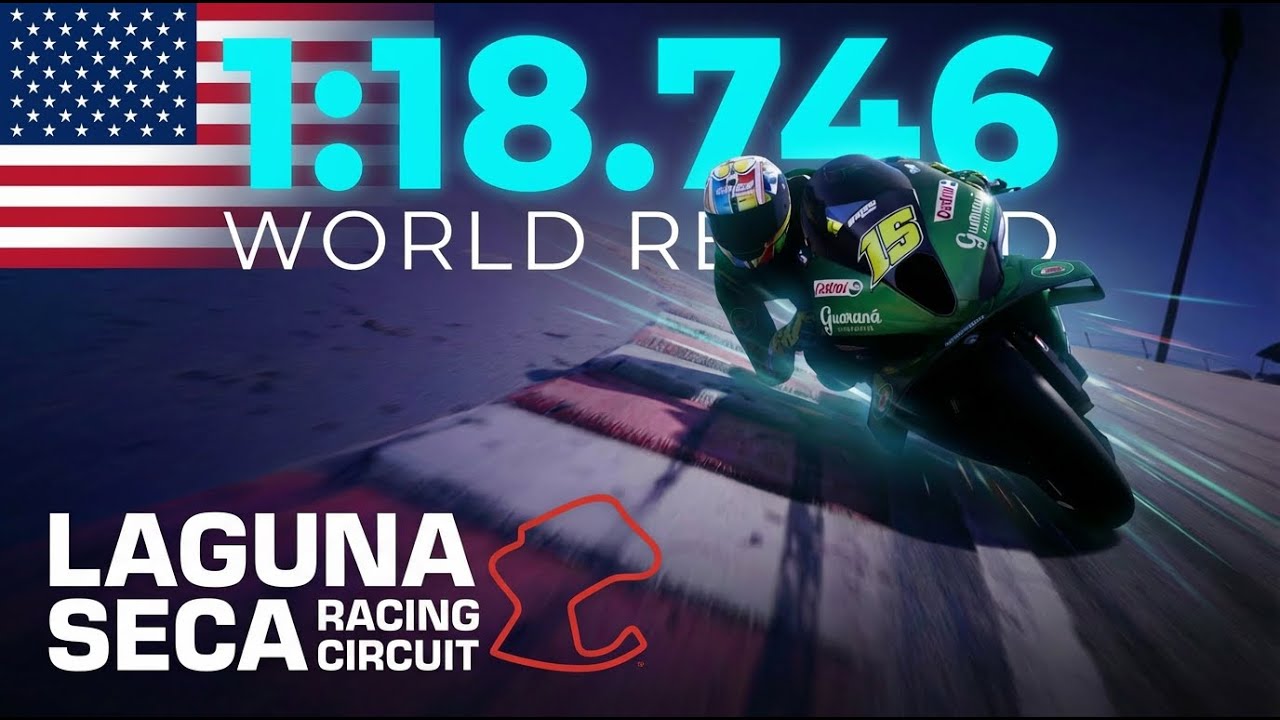 RIDE 5 (PC) - LAGUNA SECA - MODERN 1300 CC - WORLD RECORD - 1:18.746